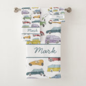 Cars Doodle Badhandtuch Set (Insitu)