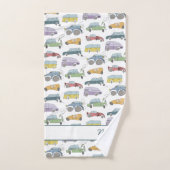 Cars Doodle Badhandtuch Set (Handtuch)