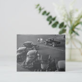 Cars Downtown, 1942 Postkarte (Stehend Vorderseite)