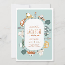 Cars Geburtstagsparty Einladung