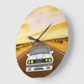 Cars Große Wanduhr (Winkel)