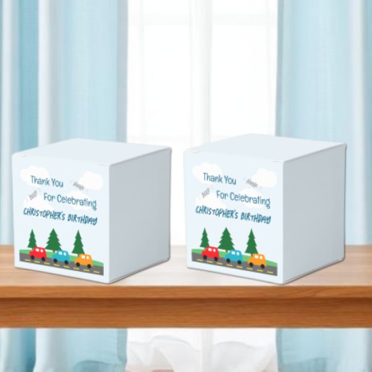 Cars Kids Boy Birthday Geschenkschachtel