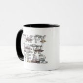 cars lovers mug for new year tasse (Vorderseite Links)