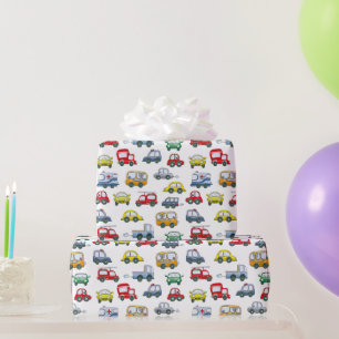 Cars Muster Geschenkpapier