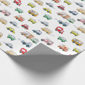 Cars Muster Geschenkpapier (Ecke)