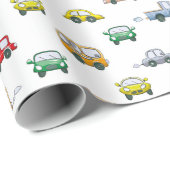 Cars Muster Geschenkpapier (Rolleneckpunkt)