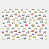 Cars Muster Geschenkpapier Set (Vorderseite 2)