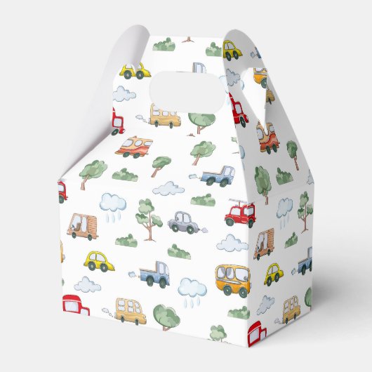 Cars Muster Geschenkschachtel (Vorderseite)