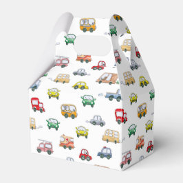 Cars Muster Geschenkschachtel