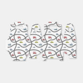 Cars Muster Geschenkschachtel (Ungefaltet)