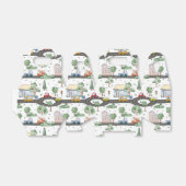 Cars Muster Geschenkschachtel (Ungefaltet)