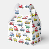 Cars Muster Geschenkschachtel (Rückseite)