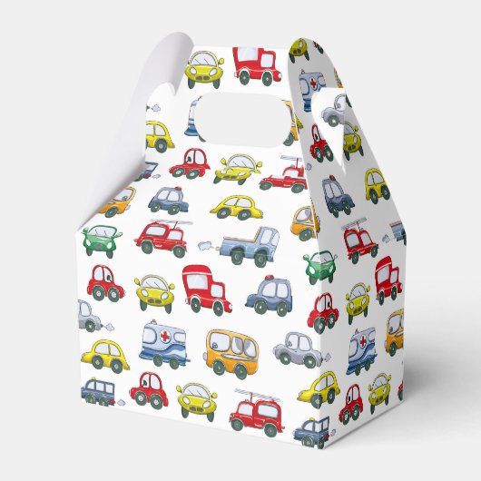 Cars Muster Geschenkschachtel (Vorderseite)