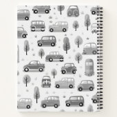 Cars Muster Notizblock (Rückseite)