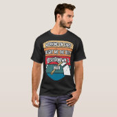 Cars Taught Me the Best Curses  Mechanic Humor T-Shirt (Vorne ganz)