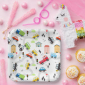 Cars Trucks Geburtstagsparty Pappteller (Party)