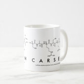 Carsen Peptidname Tasse (VorderseiteRechts)