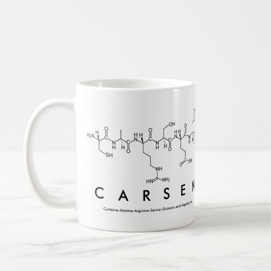Carsen Peptidname Tasse (Links)