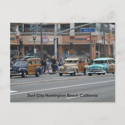 CarShow Postkarte (Vorderseite)