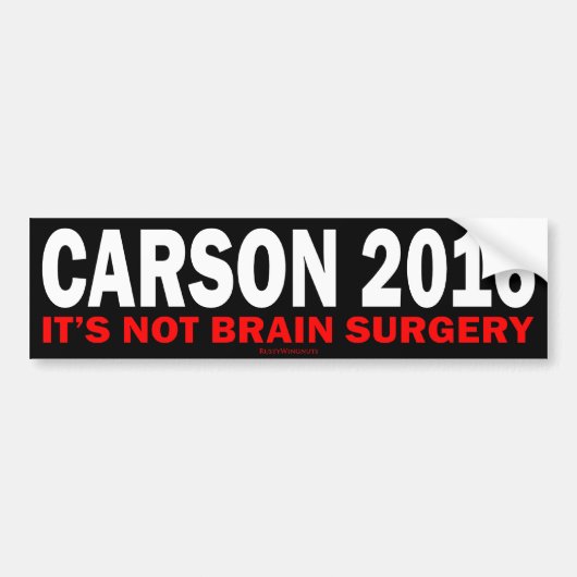 Carson 2016 autoaufkleber (Vorne)