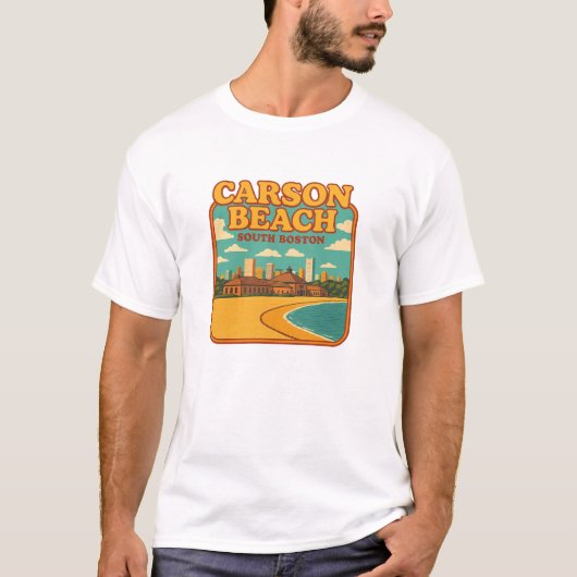 Carson Beach Souvenir T-Shirt (Vorderseite)