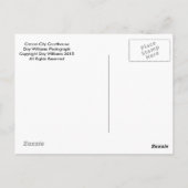 Carson City Courthouse, Carson City, Nevada Postkarte (Rückseite)