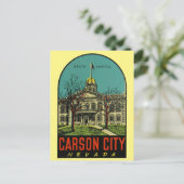 Carson City, Nevada Postcard Postkarte (Stehend Vorderseite)