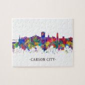 Carson City Nevada Skyline Puzzle (Horizontal)