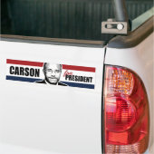 Carson für Präsidenten Red White und Autoaufkleber (Auf Lkw)