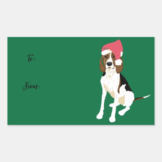 Carson Holiday Geschenketiks Stickers (Vorderseite)