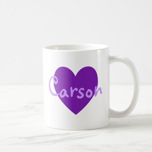 Carson in Lila Kaffeetasse (Rechts)