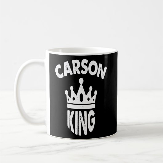 Carson King 25 Kalifornien Kaffeetasse (Links)