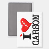 CARSON MAGNET (Vorderseite/Rückseite)