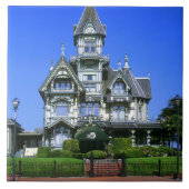Carson Mansion in Eureka, Kalifornien Fliese (Vorderseite)