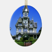 Carson Mansion in Eureka, Kalifornien Keramik Ornament (Rechts)