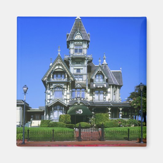 Carson Mansion in Eureka, Kalifornien Magnet (Vorne)