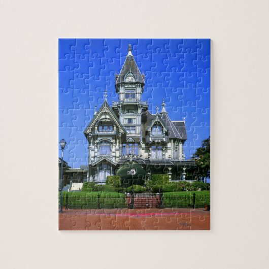 Carson Mansion in Eureka, Kalifornien Puzzle (Vertikal)