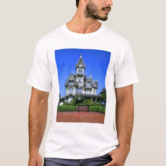 Carson Mansion in Eureka, Kalifornien T-Shirt (Vorderseite)