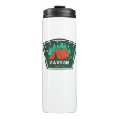 Carson National Forest Camping Thermosbecher (Vorderseite)