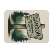 Carson National Forest New Mexico Magnet (Horizontal)