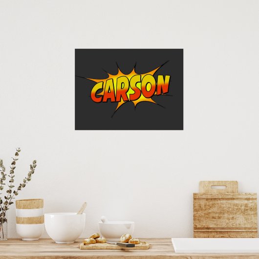 Carson Poster (Küche)