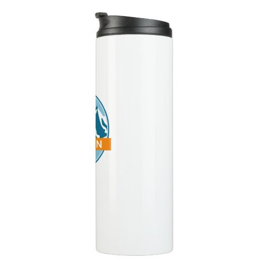 Carson Range California Nevada Thermosbecher (Nach rechts gedreht)