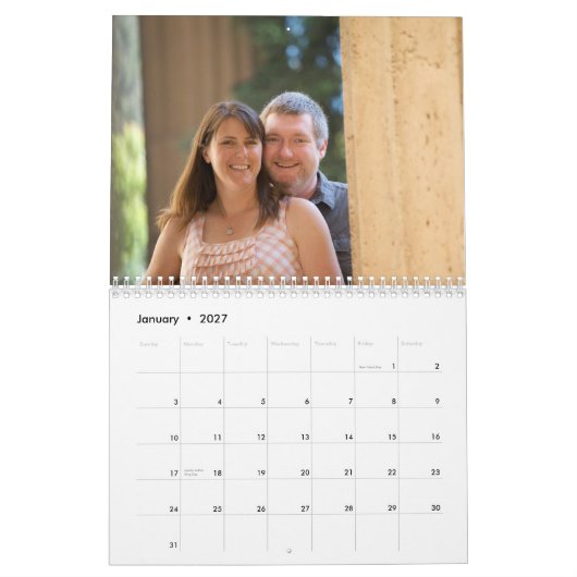 Carson und Ian 2009 Kalender (Jan 2027)