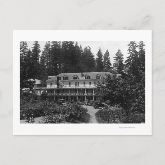 Carson, WA Shipherd's Springs Hotel View Postkarte (Vorderseite)