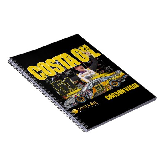 Carson Ware 51 Notebook Notizblock (Rechte Seite)