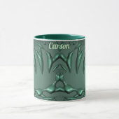 CARSON ~ Zany 3D Fraktal ~ Green 3D Tasse (Zentrum)