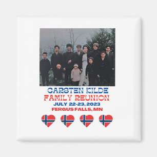 Carsten Kilde Family Wiedersehen Magnet