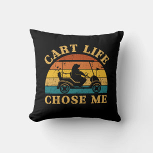 Cart Life wählt "Me Funny Golf Cart Quote" Kissen
