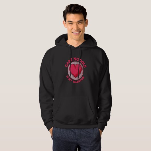 Cart Noodle Is My Valentine Hong Kong Food Hoodie (Vorne ganz)