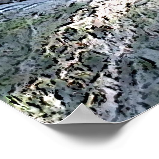 CArt Wolf Poster (Ecke)